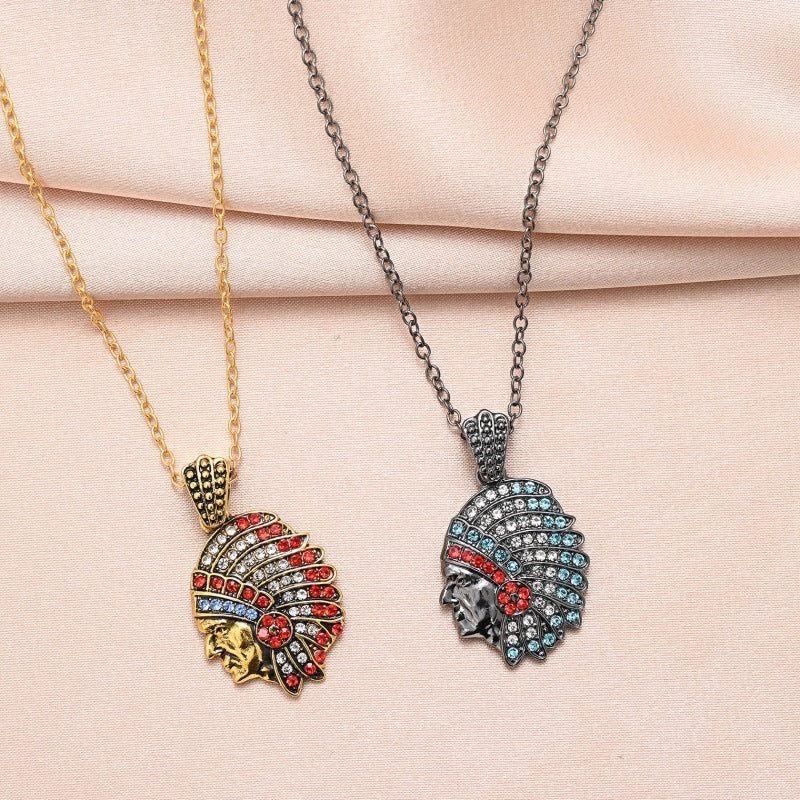 Wholesale Vintage Indian Chieftain Necklaces